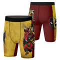 Deadpool And Wolverine Samurai Compression Shorts