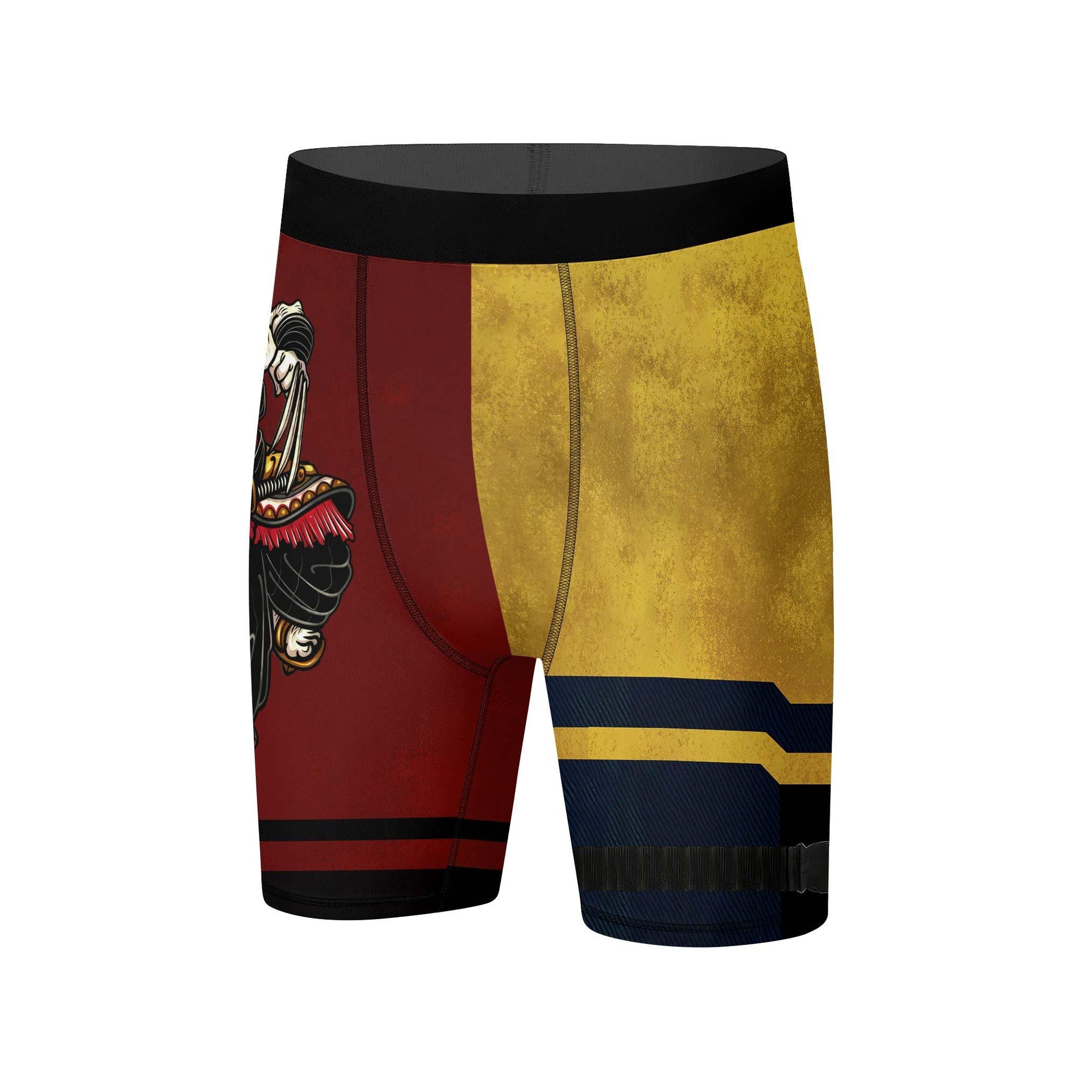 Deadpool And Wolverine Samurai Compression Shorts