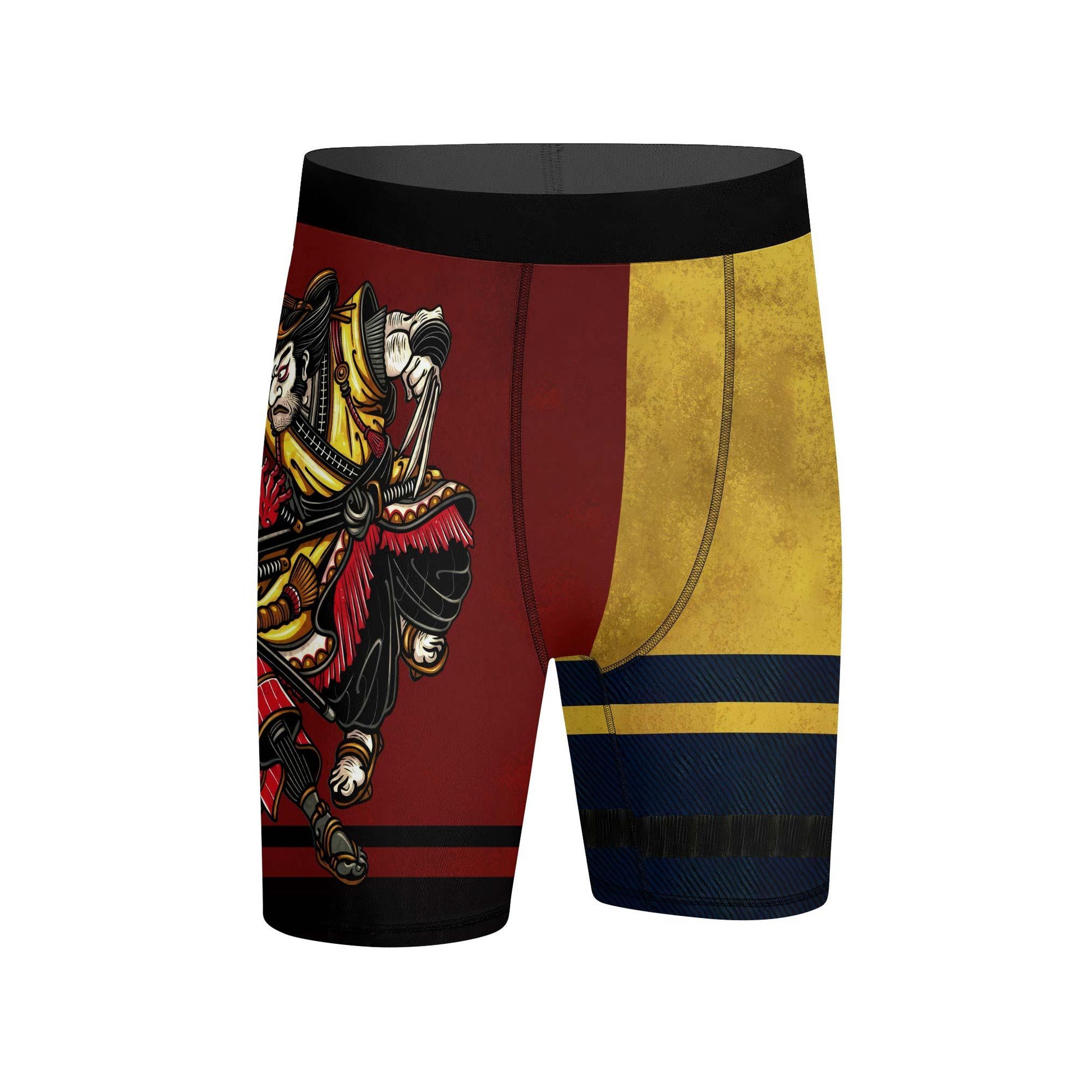 Deadpool And Wolverine Samurai Compression Shorts