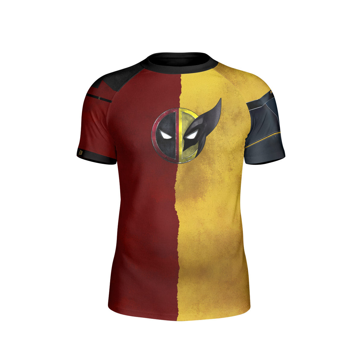 Deadpool And Wolverine Samurai Kids Rash Guard