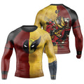 Deadpool And Wolverine Samurai Rash Guard