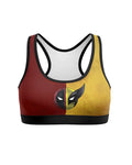 Deadpool And Wolverine Samurai Women's Workout Set
