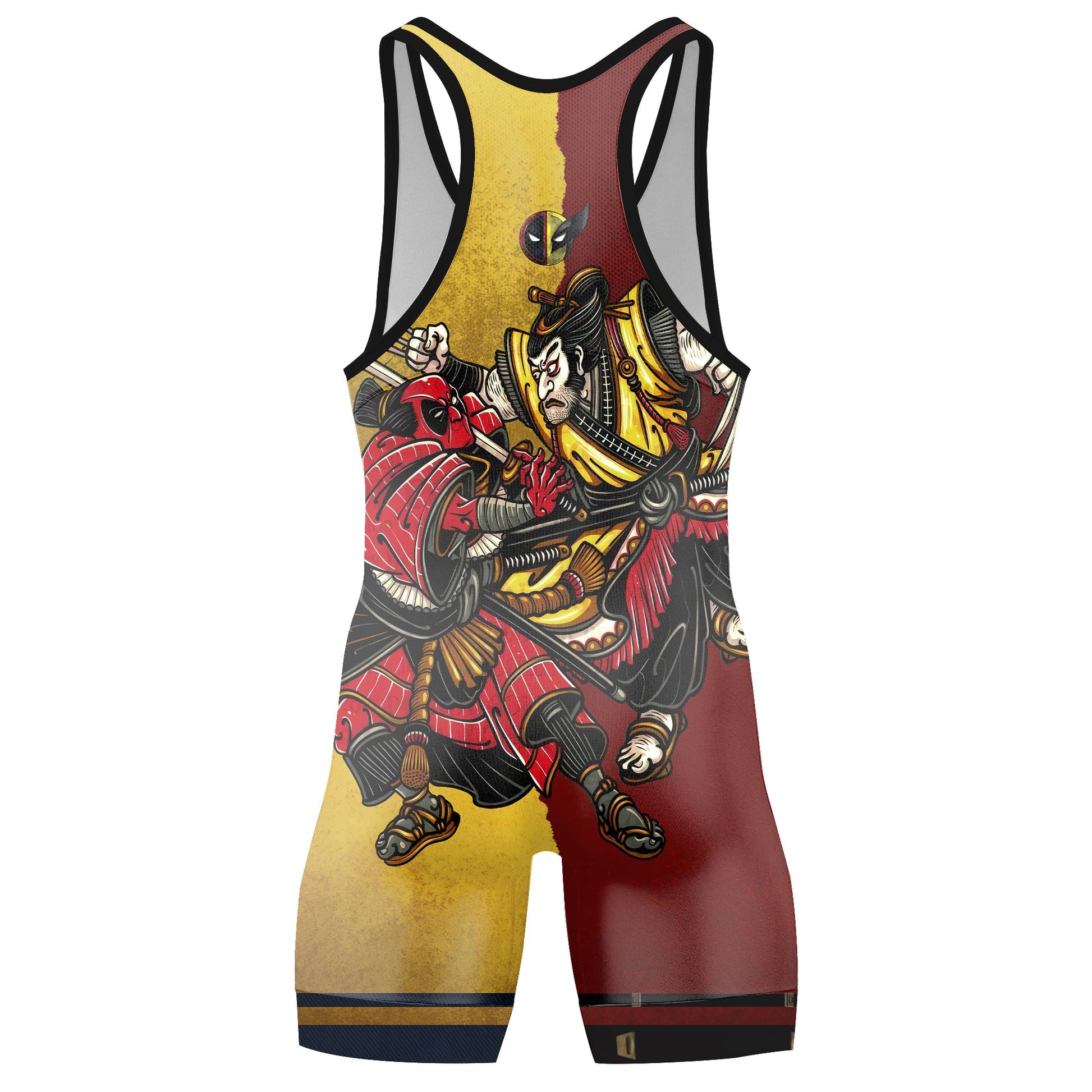 Deadpool And Wolverine Samurai Wrestling Singlets