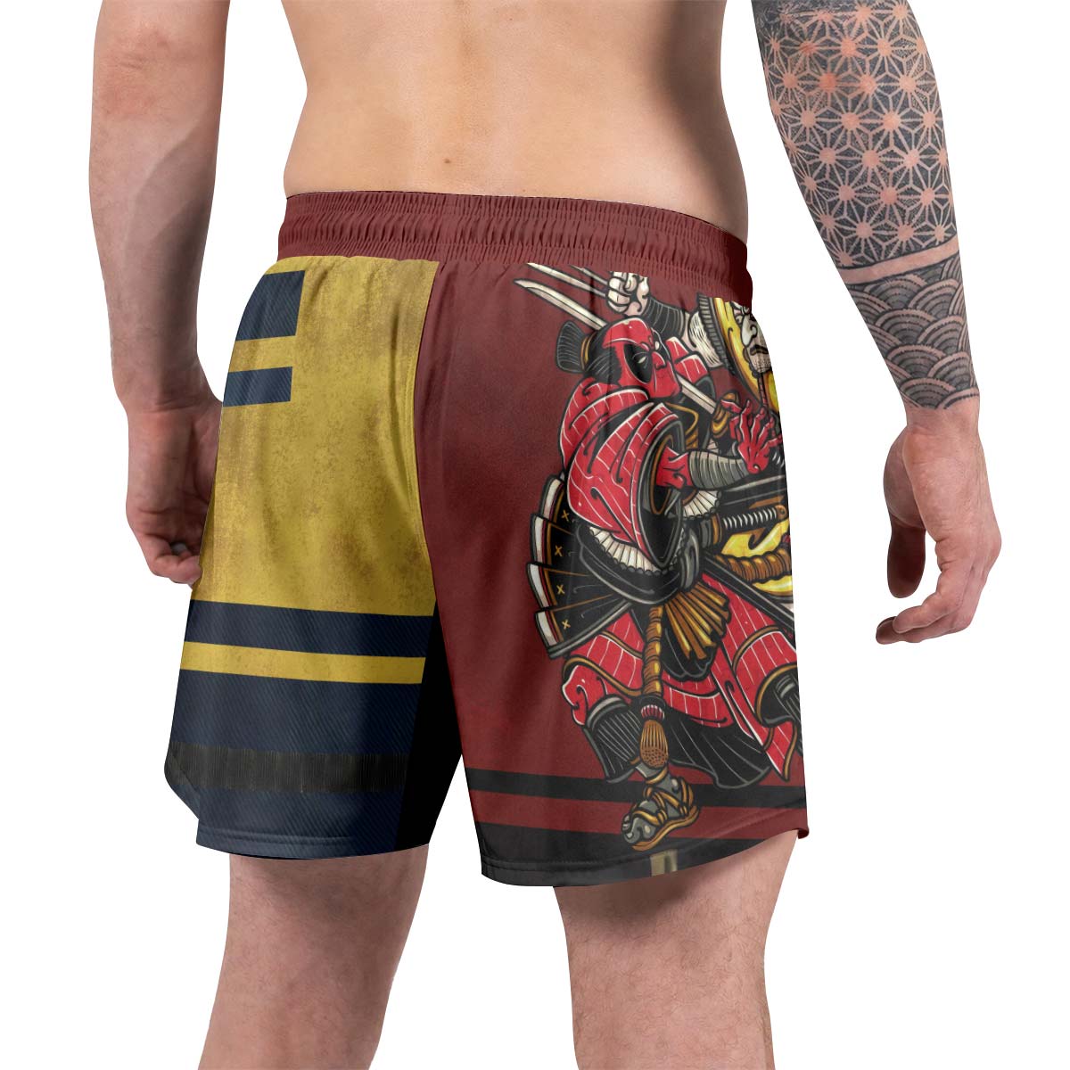 Deadpool And Wolverine Samurai Grappling Shorts