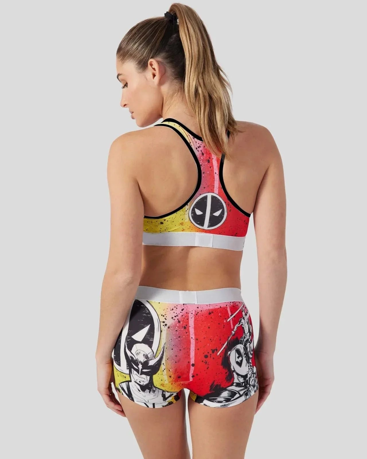 Deadpool And Wolverine Women's Workout Set