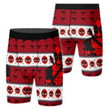 Deadpool Holiday Pixel Strike Compression Shorts