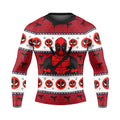 Deadpool Holiday Pixel Strike Rash Guard