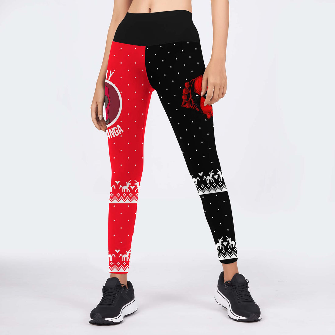 Deadpool Merry Chimichanga Leggings