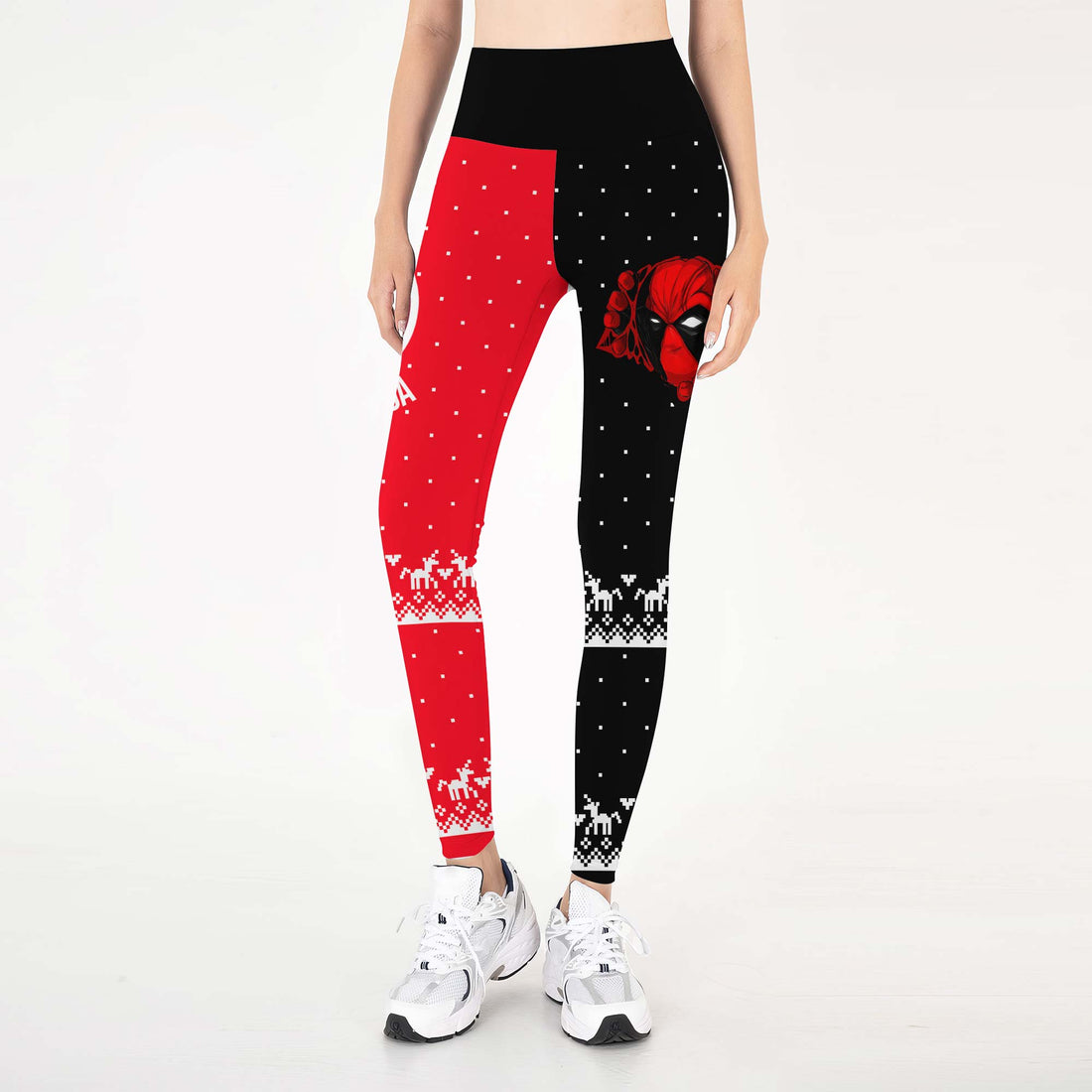 Deadpool Merry Chimichanga Leggings