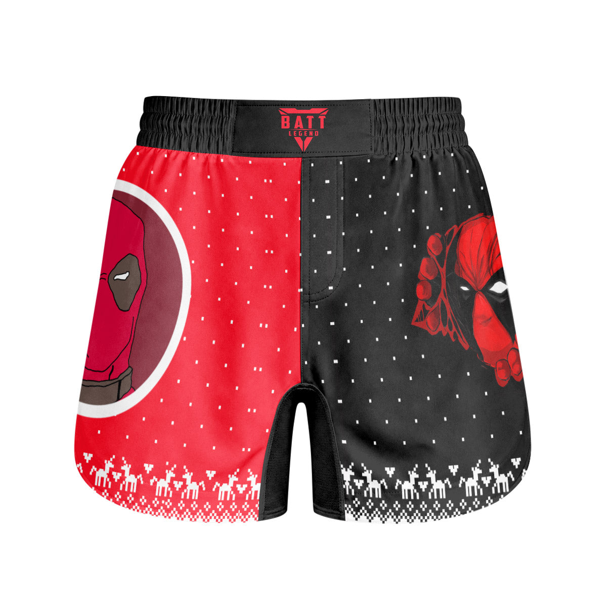 Deadpool Merry Chimichanga Grappling Shorts
