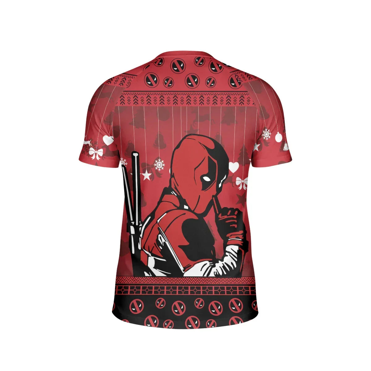 Deadpool Merry Christmas Kids Rash Guard
