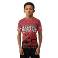 Deadpool Merry Christmas Kids Rash Guard
