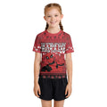 Deadpool Merry Christmas Kids Rash Guard