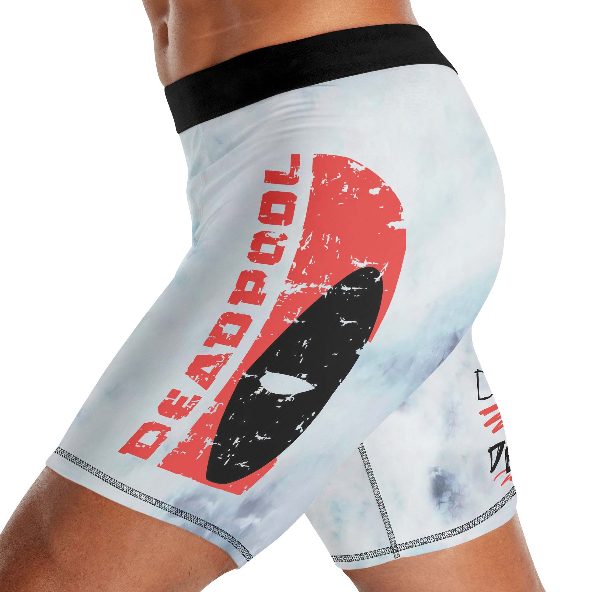 Deadpool Number 1 Dad Compression Shorts