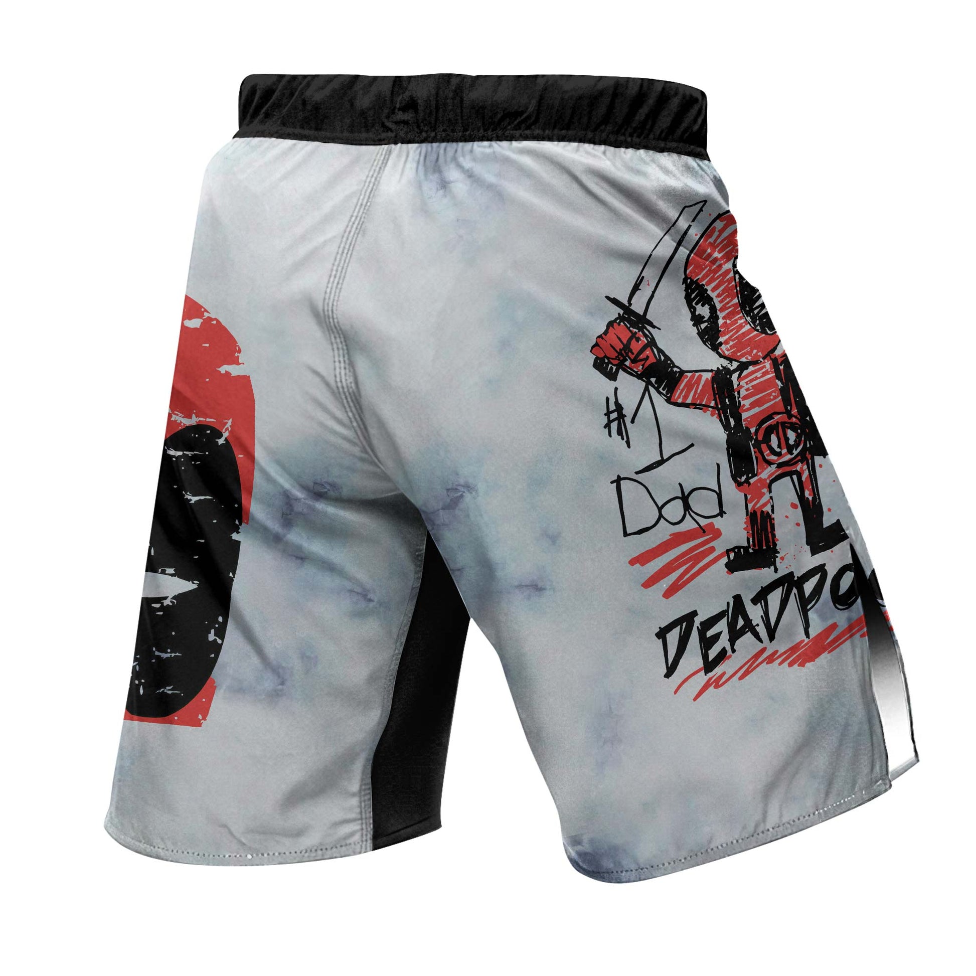 Deadpool Number 1 Dad Fight Shorts