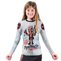 Deadpool Number 1 Dad Kids Rash Guard