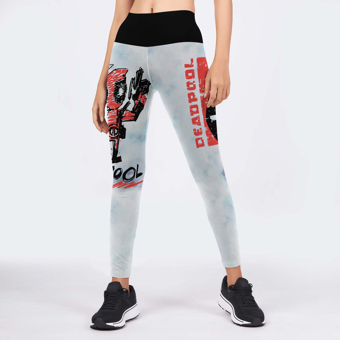 Deadpool Number 1 Dad Leggings