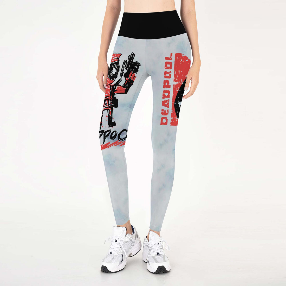 Deadpool Number 1 Dad Leggings