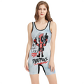 Deadpool Number 1 Dad Wrestling Singlet