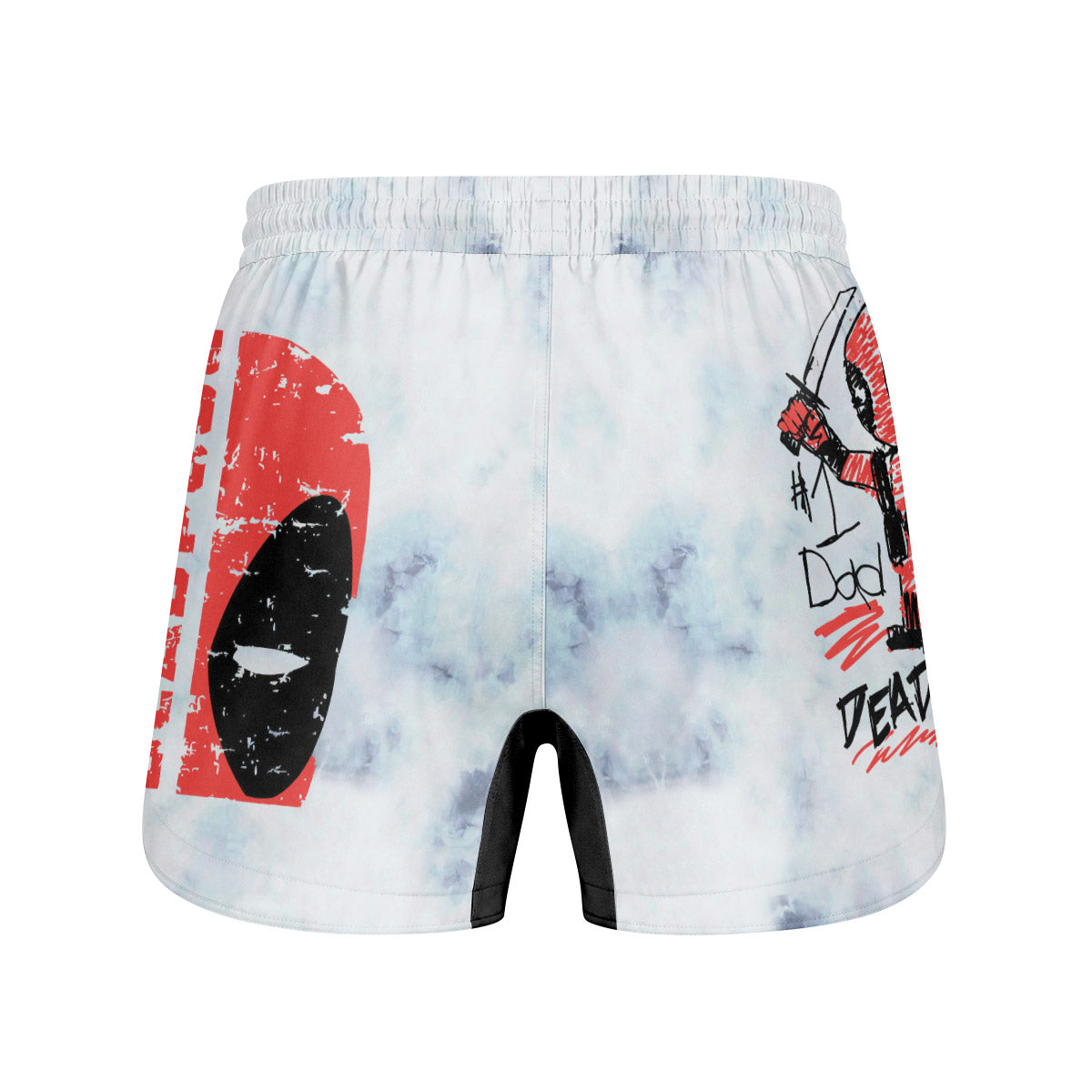 Deadpool Number 1 Dad Grappling Shorts