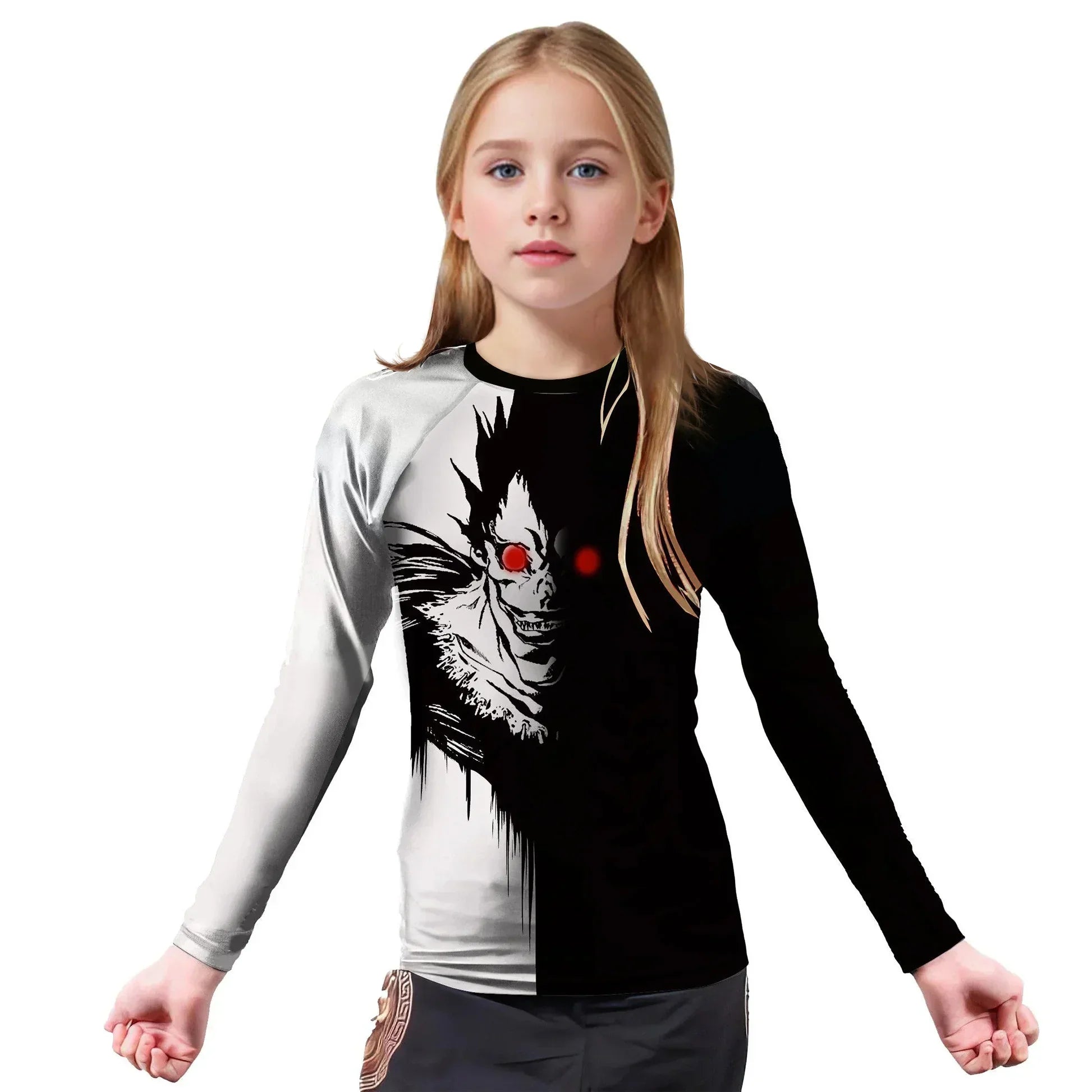 Death Note Ryuk The God Of Death Kids Rash Guard