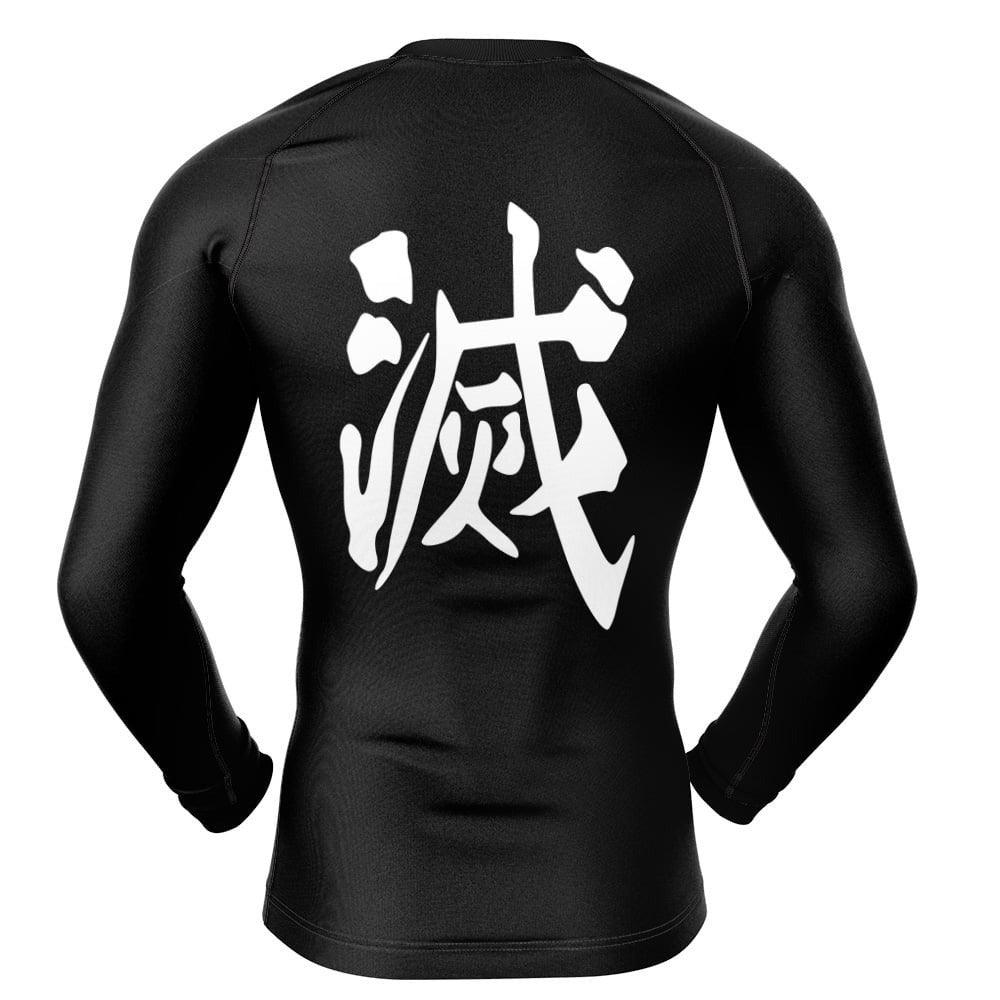 Demon Slayer Corp Uniform Rash Guard | Athletic Wear