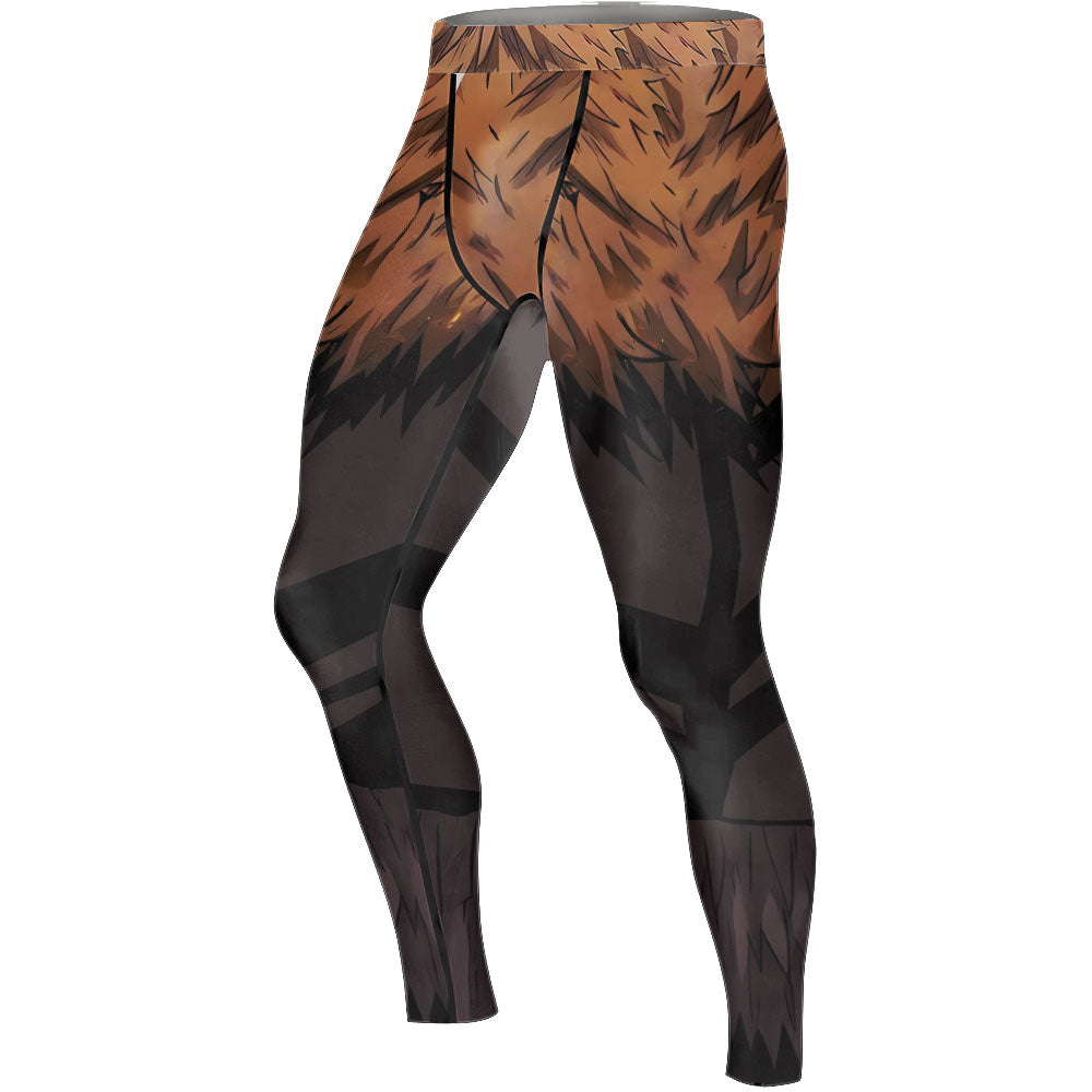 Demon Slayer Inosuke Men's Compression Leggings