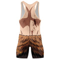 Demon Slayer Inosuke Wrestling Singlet