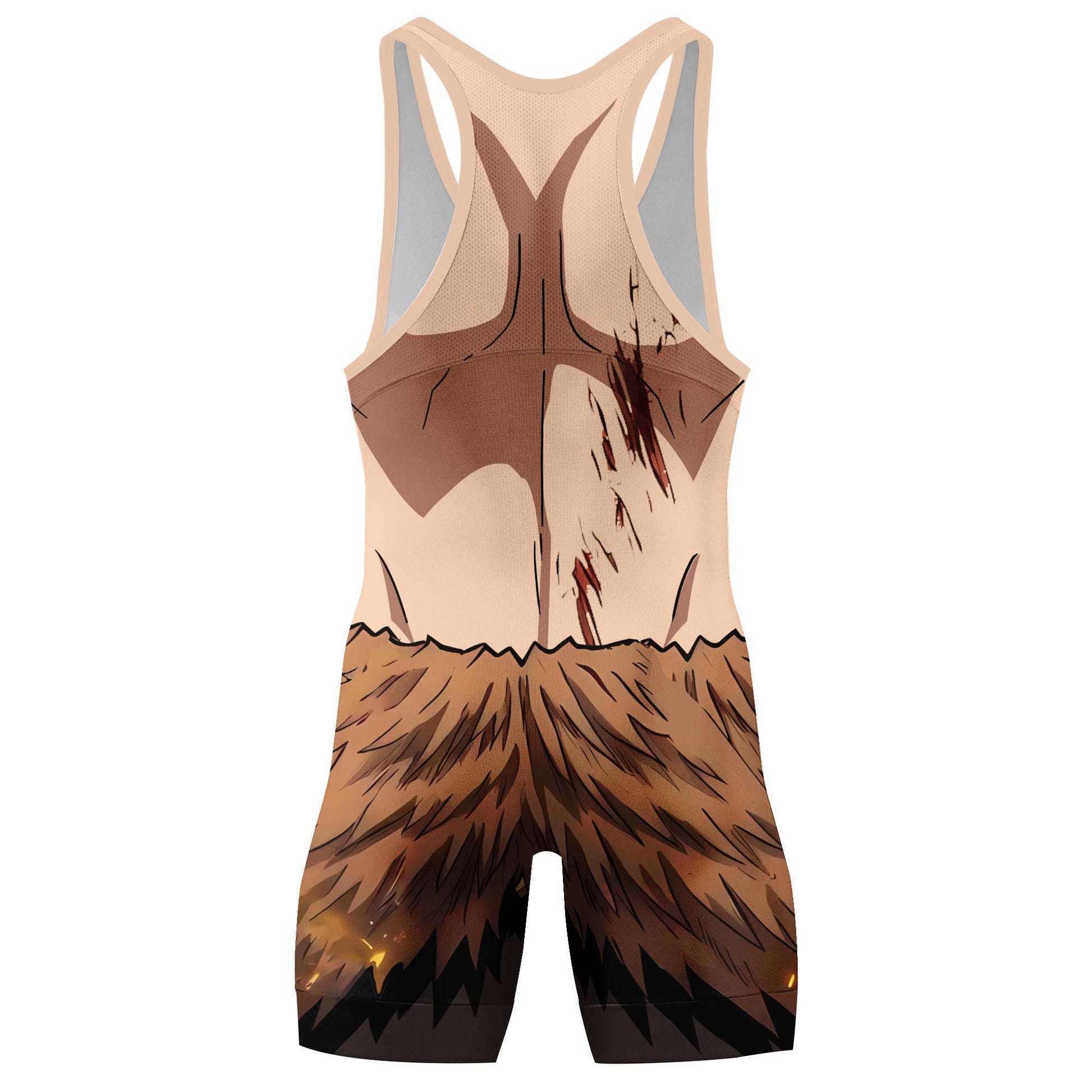 Demon Slayer Inosuke Wrestling Singlet