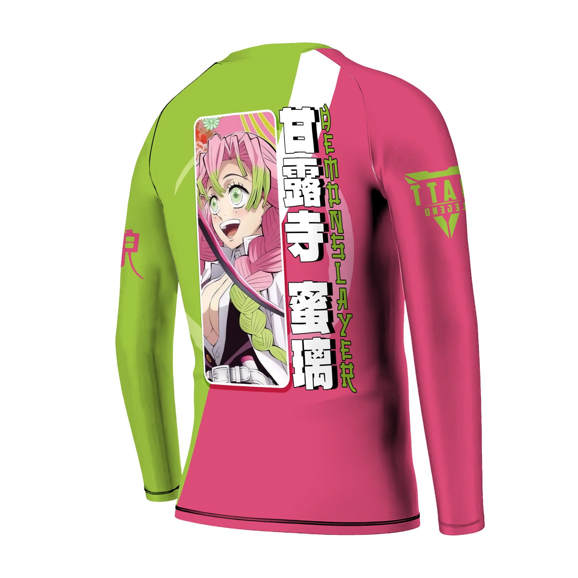 Demon Slayer Kanroji Mitsuri Kids Rash Guard