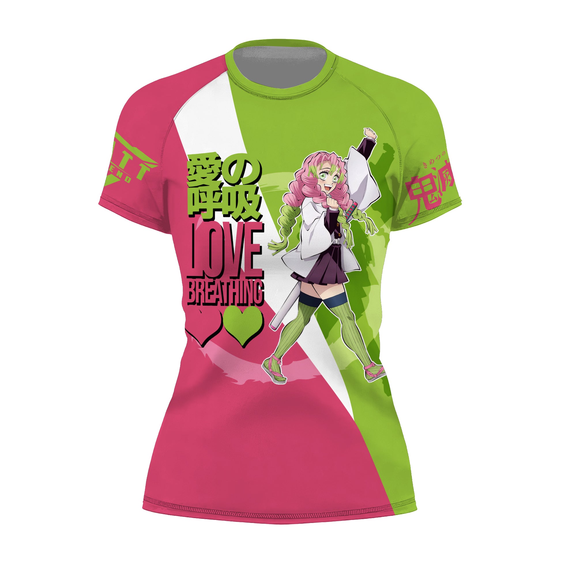 Demon Slayer Kanroji Mitsuri Rash Guard