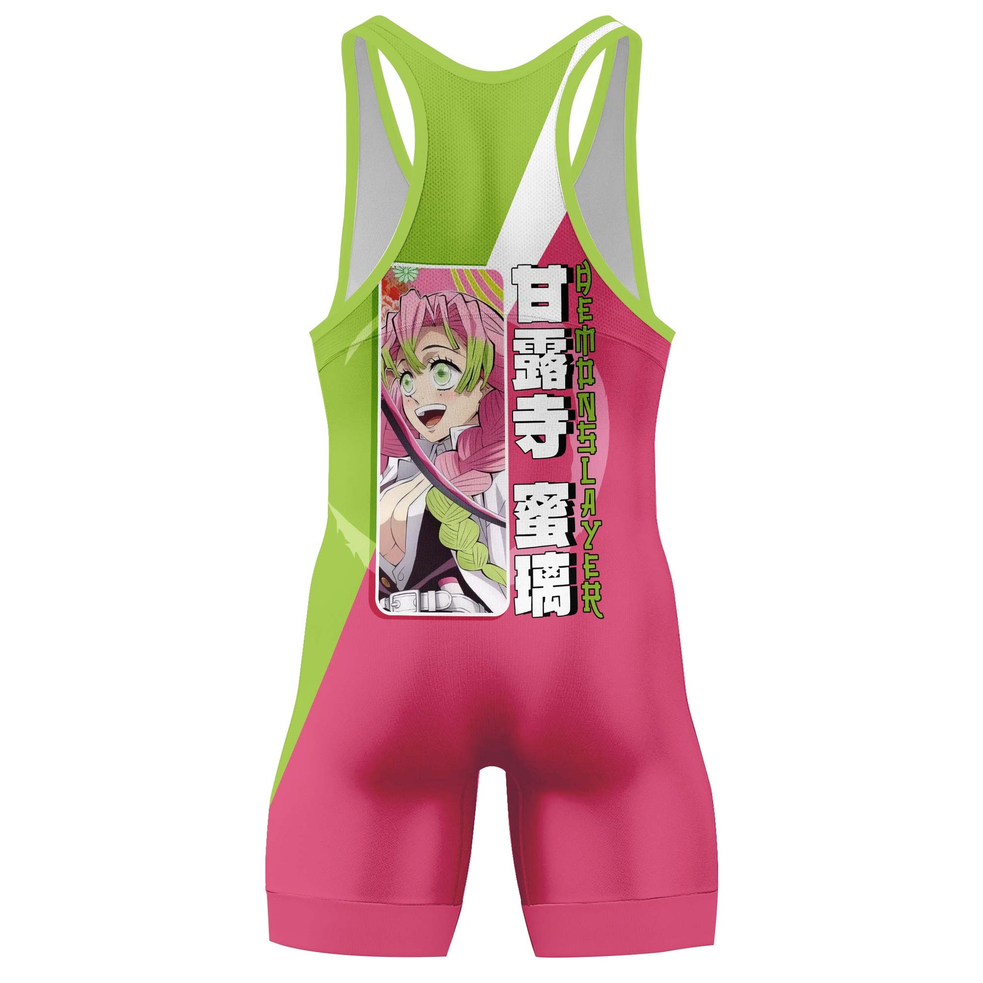 Demon Slayer Kanroji Mitsuri Wrestling Singlet