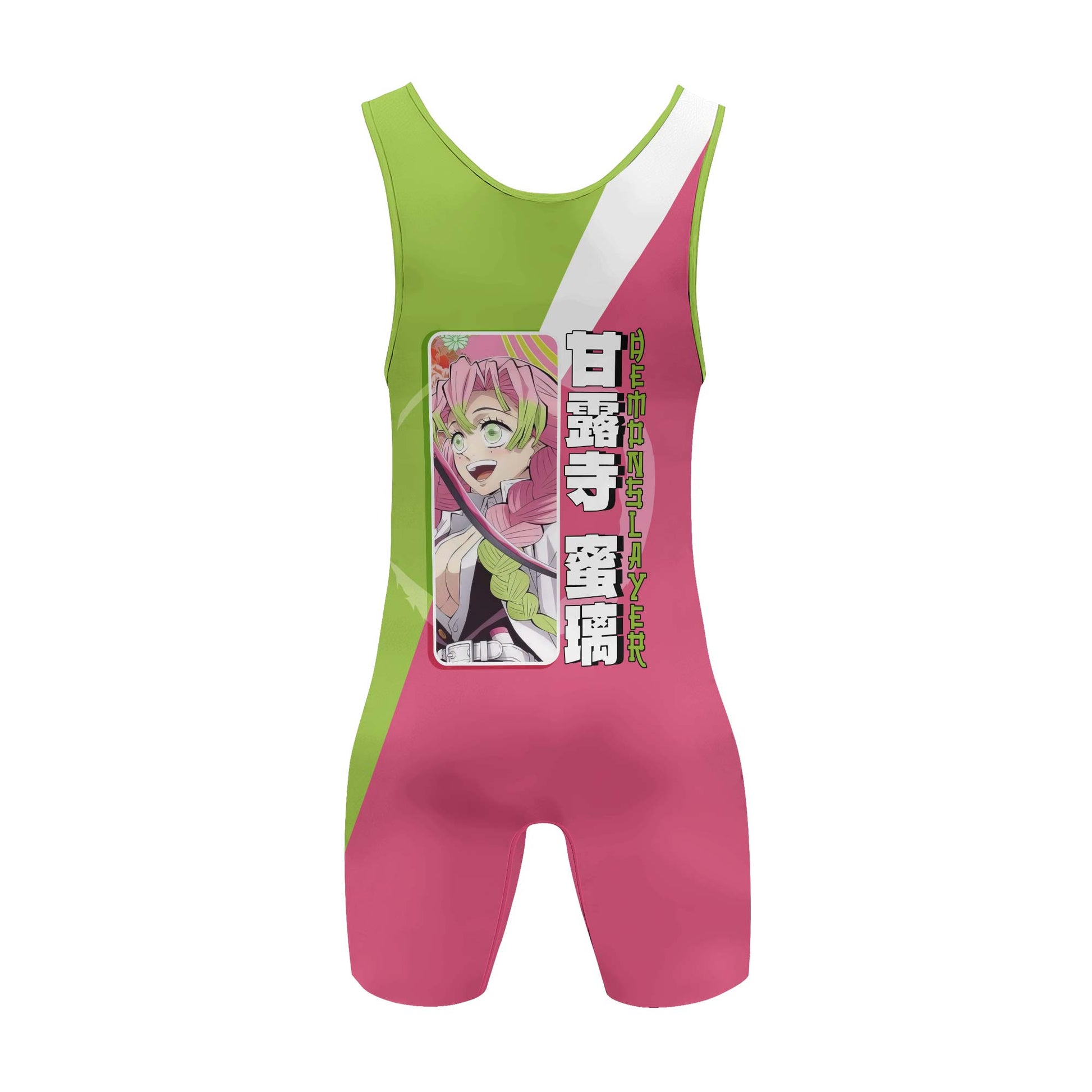 Demon Slayer Kanroji Mitsuri Wrestling Singlet