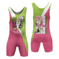 Demon Slayer Kanroji Mitsuri Wrestling Singlet