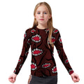 Demon Slayer Kibutsuji Muzan Kids Rash Guard