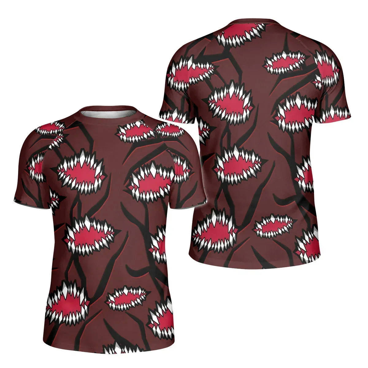 Demon Slayer Kibutsuji Muzan Kids Rash Guard
