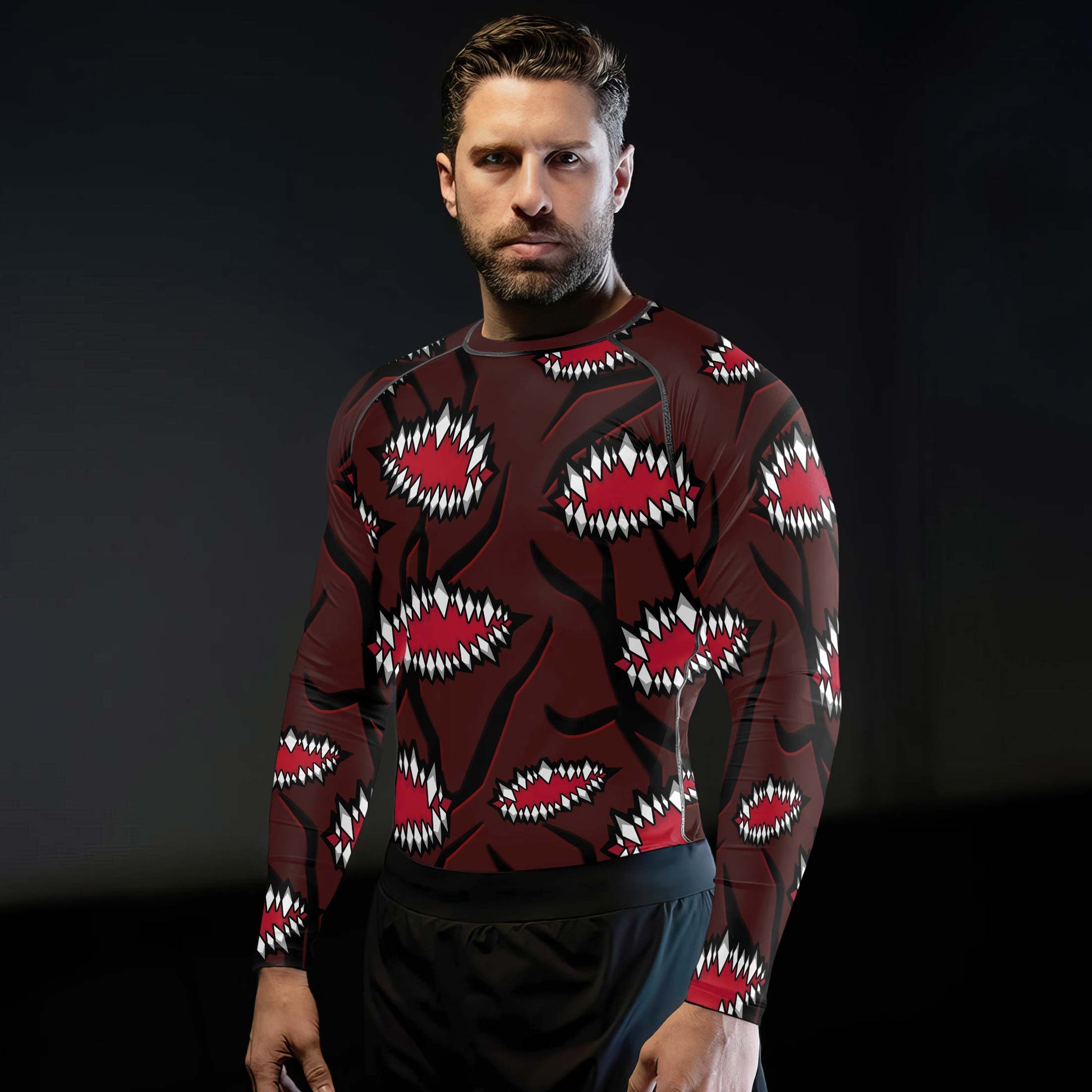 Demon Slayer Kibutsuji Muzan Rash Guard
