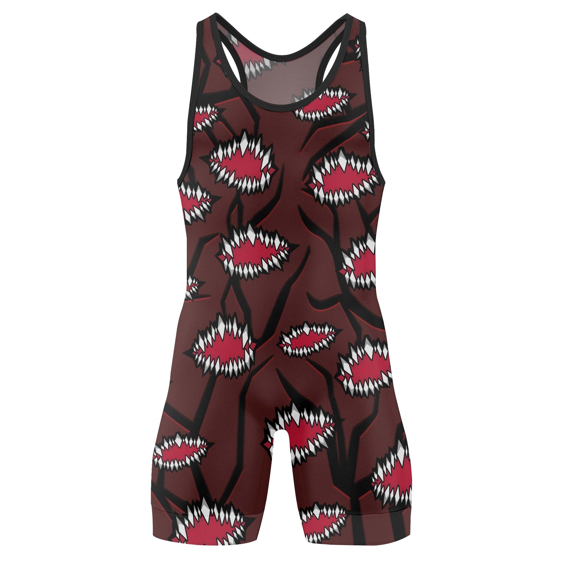 Demon Slayer Kibutsuji Muzan Wrestling Singlet