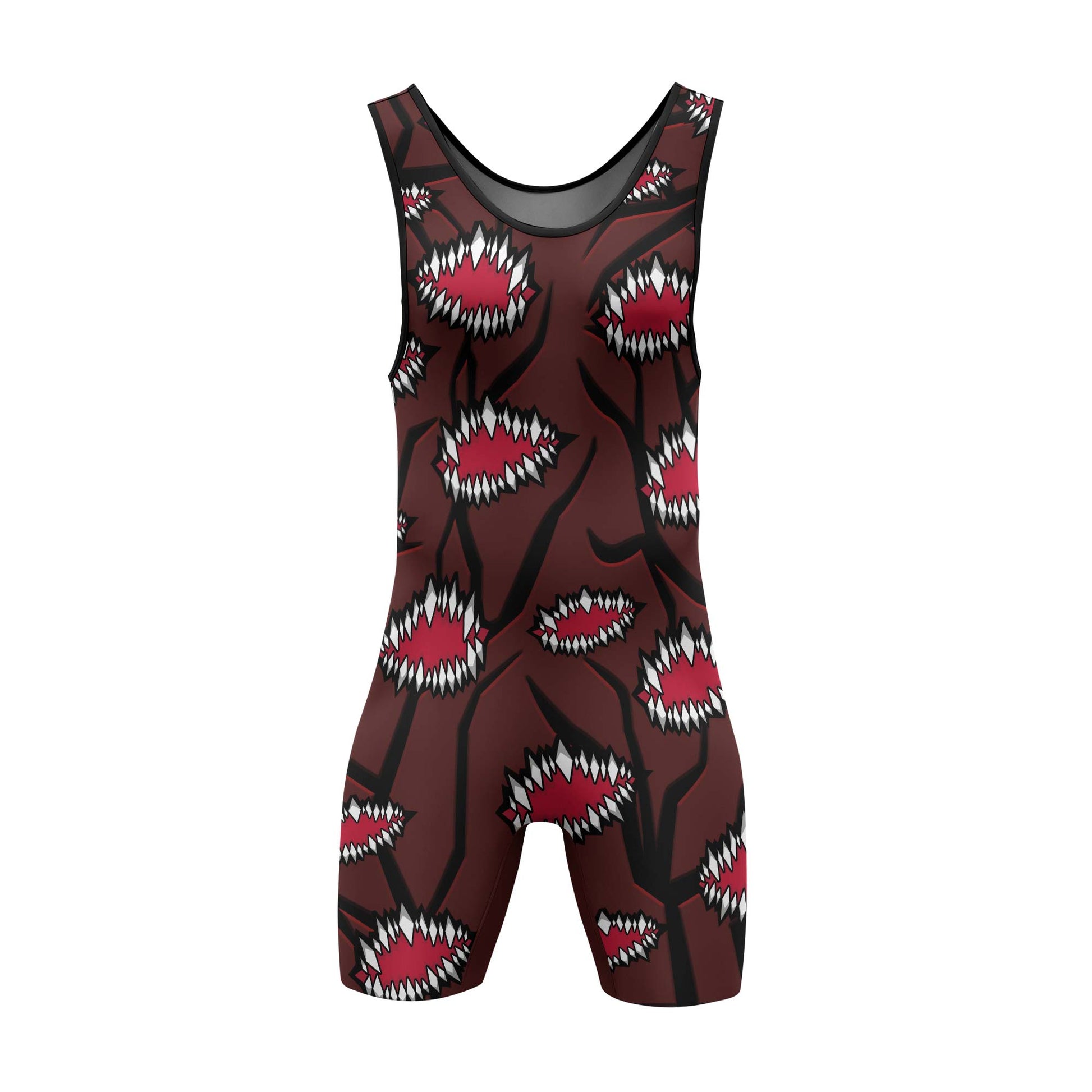 Demon Slayer Kibutsuji Muzan Wrestling Singlet