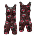 Demon Slayer Kibutsuji Muzan Wrestling Singlet