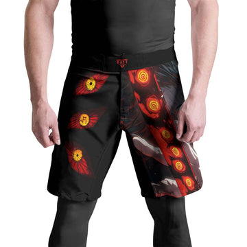 Demon Slayer Kokushibo Fallen Hashira Fight Shorts