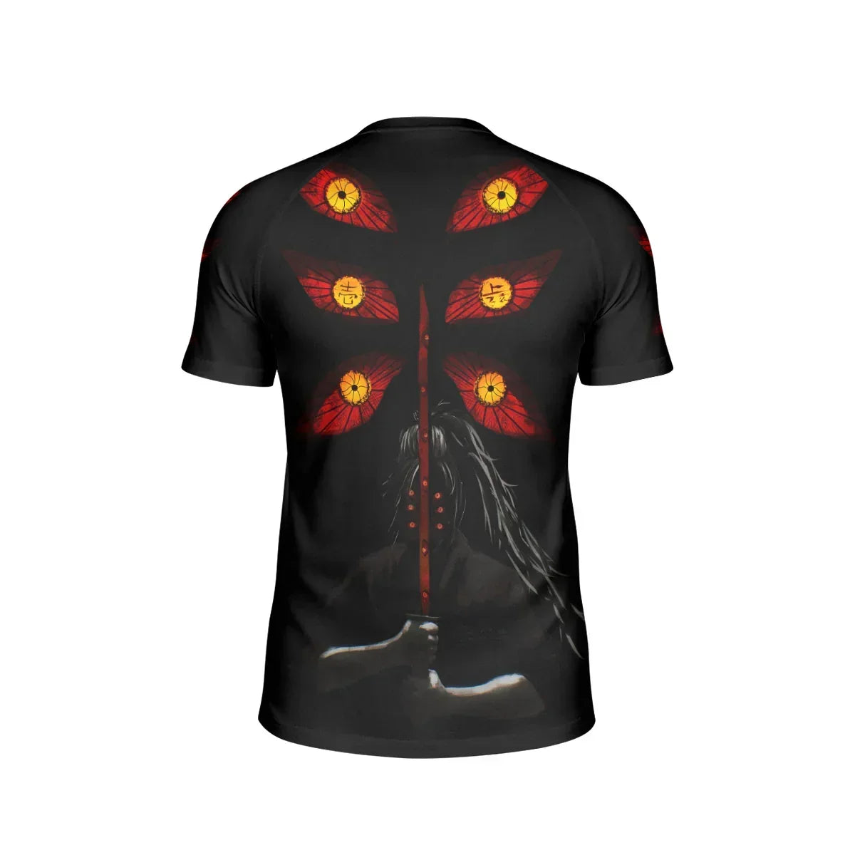 Demon Slayer Kokushibo Fallen Hashira Kids Rash Guard