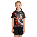 Demon Slayer Kokushibo Fallen Hashira Kids Rash Guard