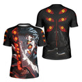 Demon Slayer Kokushibo Fallen Hashira Kids Rash Guard