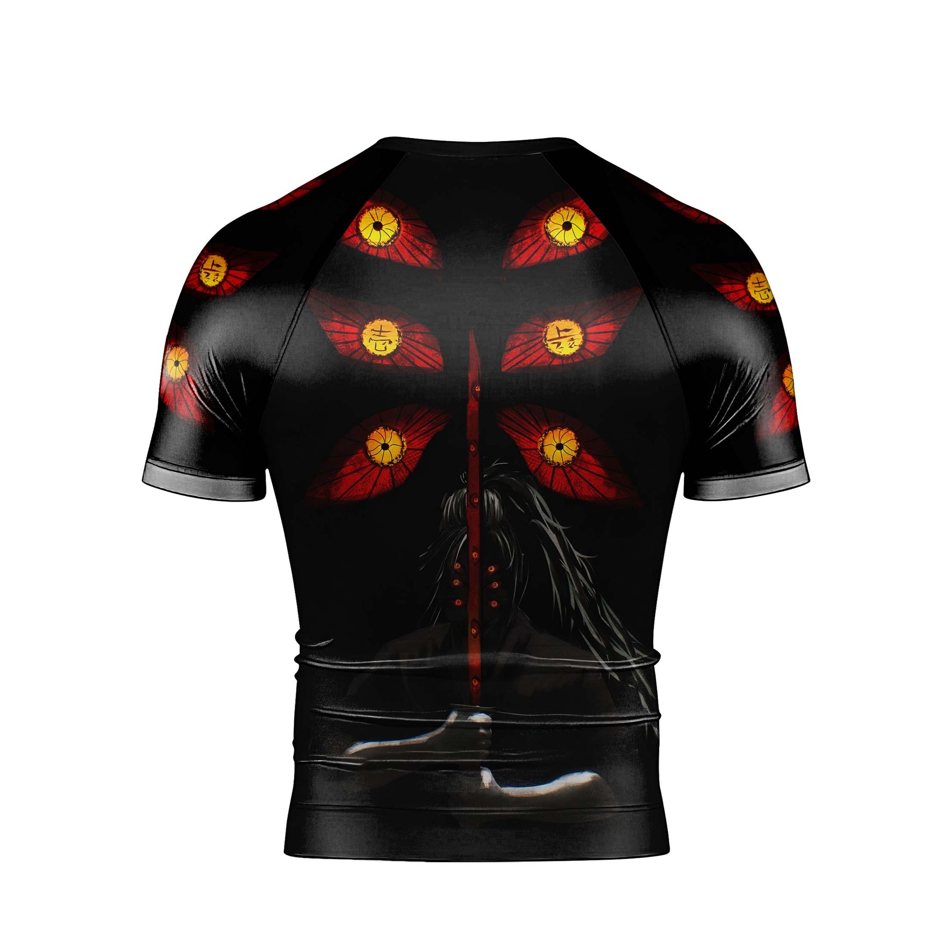 Demon Slayer Kokushibo Fallen Hashira Rash Guard