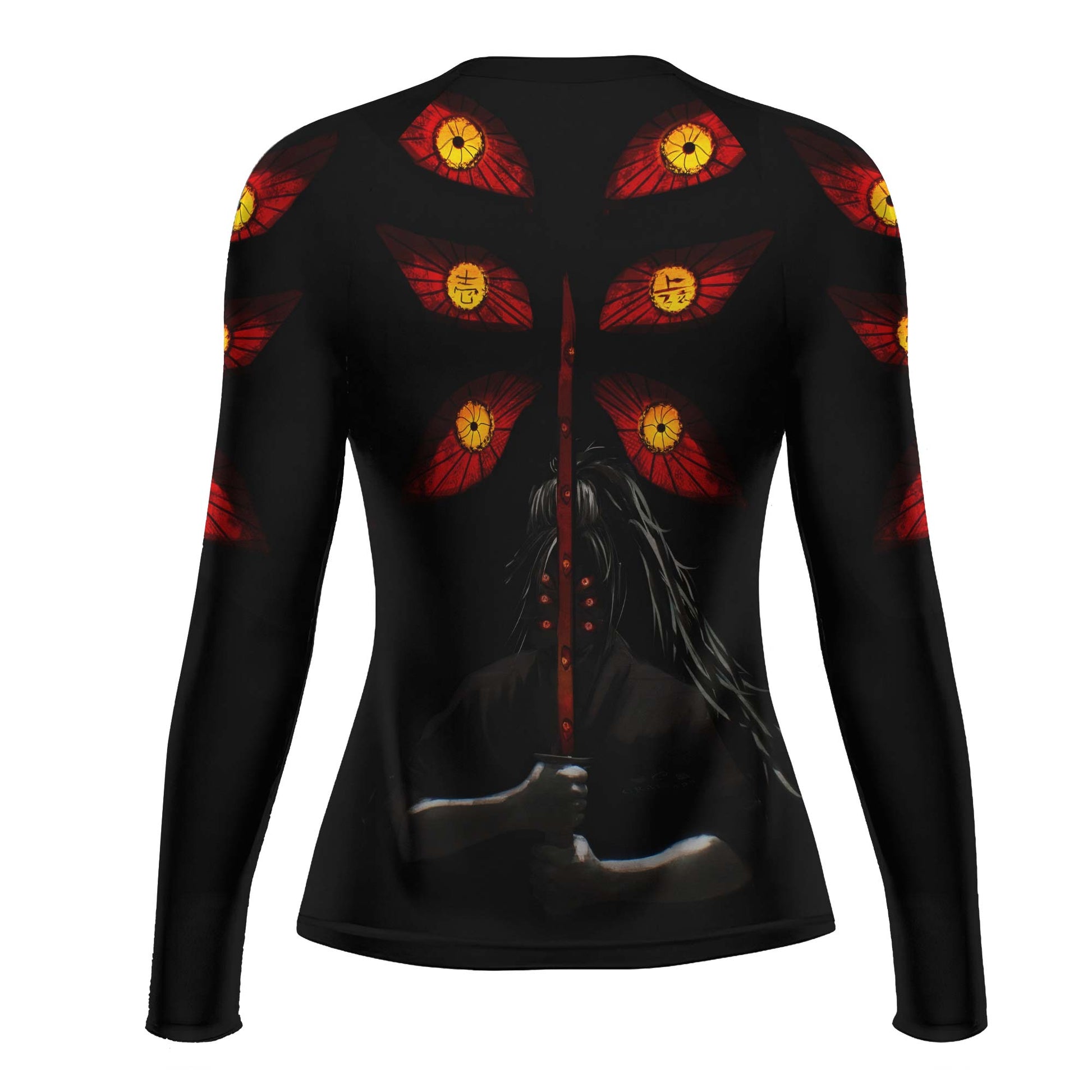 Demon Slayer Kokushibo Fallen Hashira Rash Guard