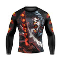 Demon Slayer Kokushibo Fallen Hashira Rash Guard