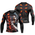 Demon Slayer Kokushibo Fallen Hashira Rash Guard