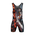 Demon Slayer Kokushibo Fallen Hashira Wrestling Singlet