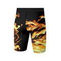 Demon Slayer Rengoku Flame Aura Compression Shorts